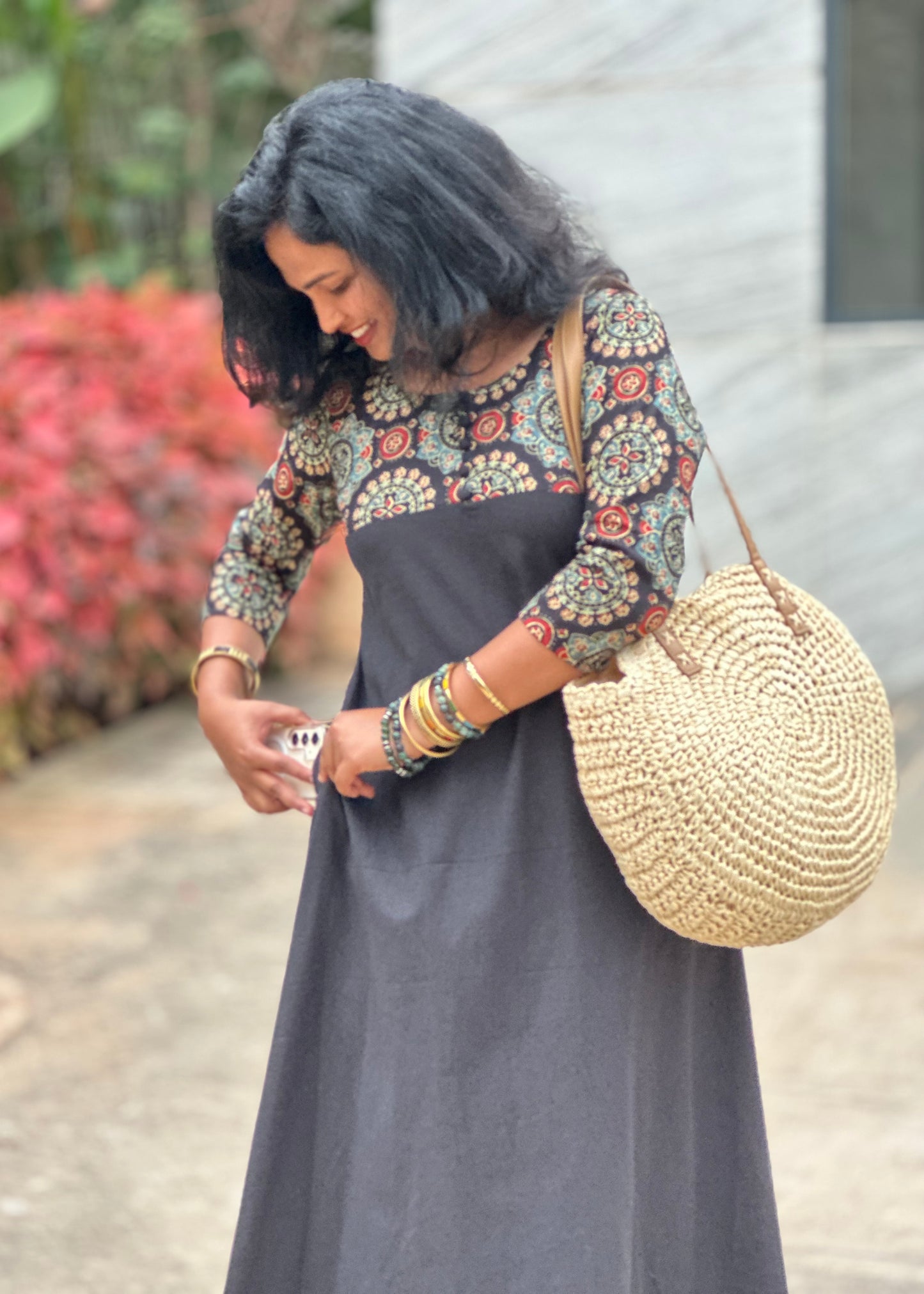 Urban Black Kurta Set