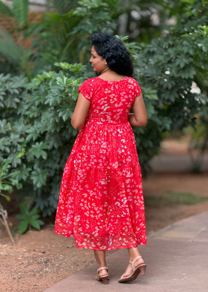 Love Bloom Georgette Dress