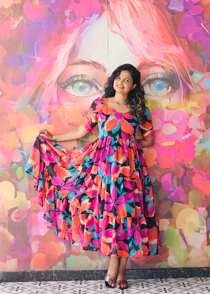 Aurora Midi Dress