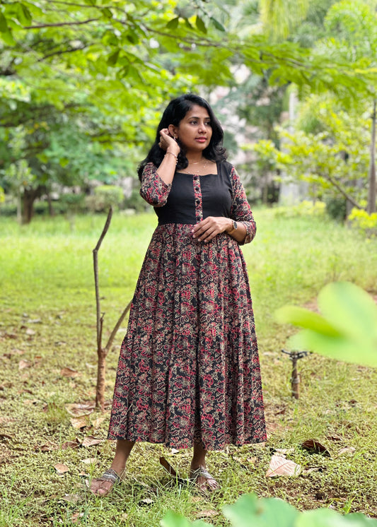 Moonlit Garden 2 tier dress