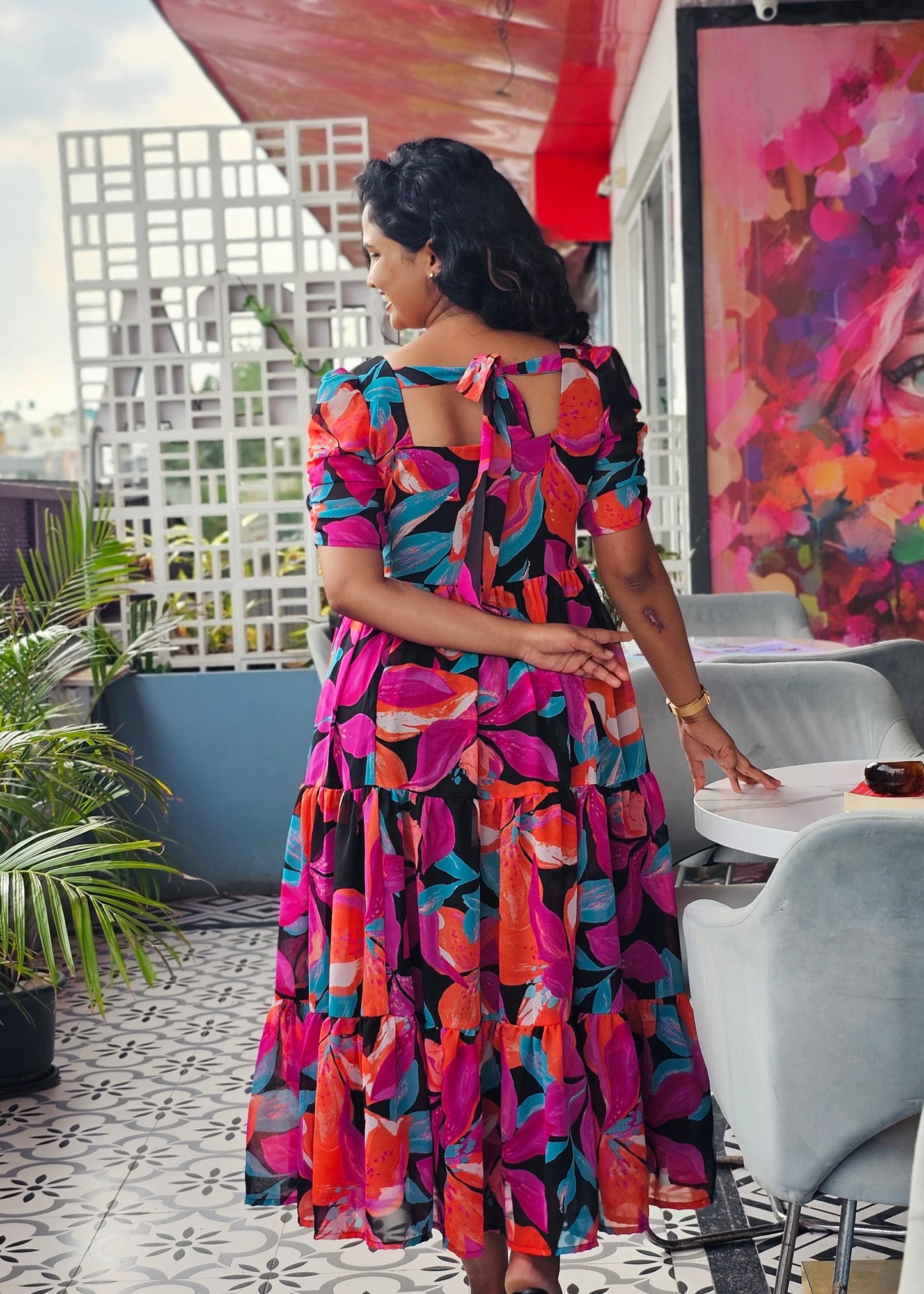 Aurora Midi Dress