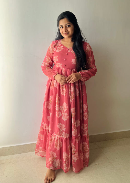 Sharvani – Chiffon Floral Maxi