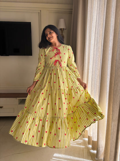 Lovella Cotton Tier Dress
