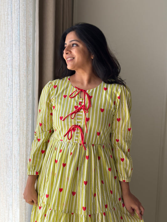 Lovella Cotton Tier Dress