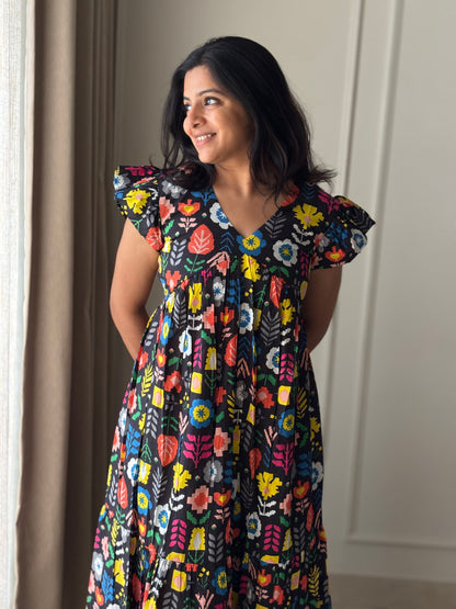 Juno Cotton Tier Dress