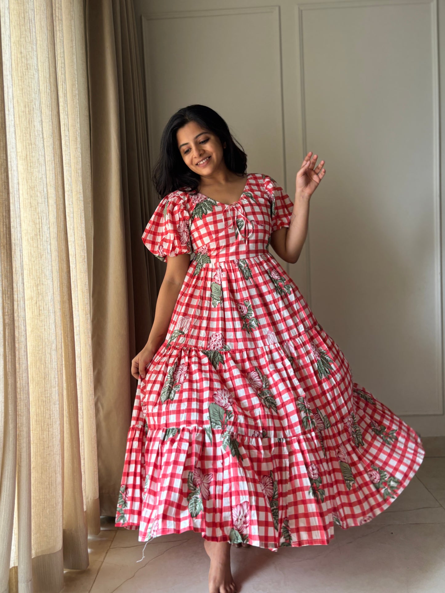 Maisie Cotton Tier Dress