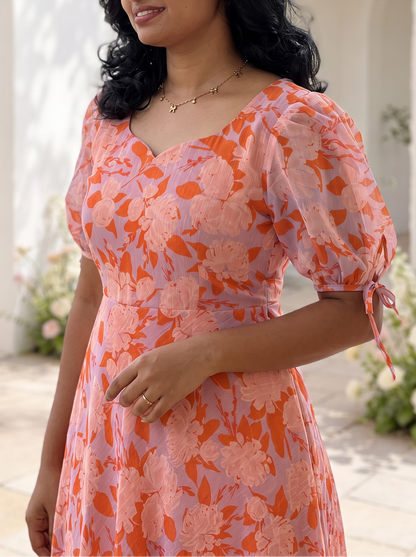 Alina Georgette Dress