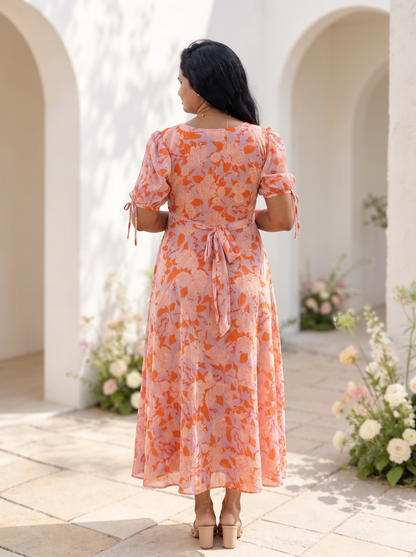 Alina Georgette Dress