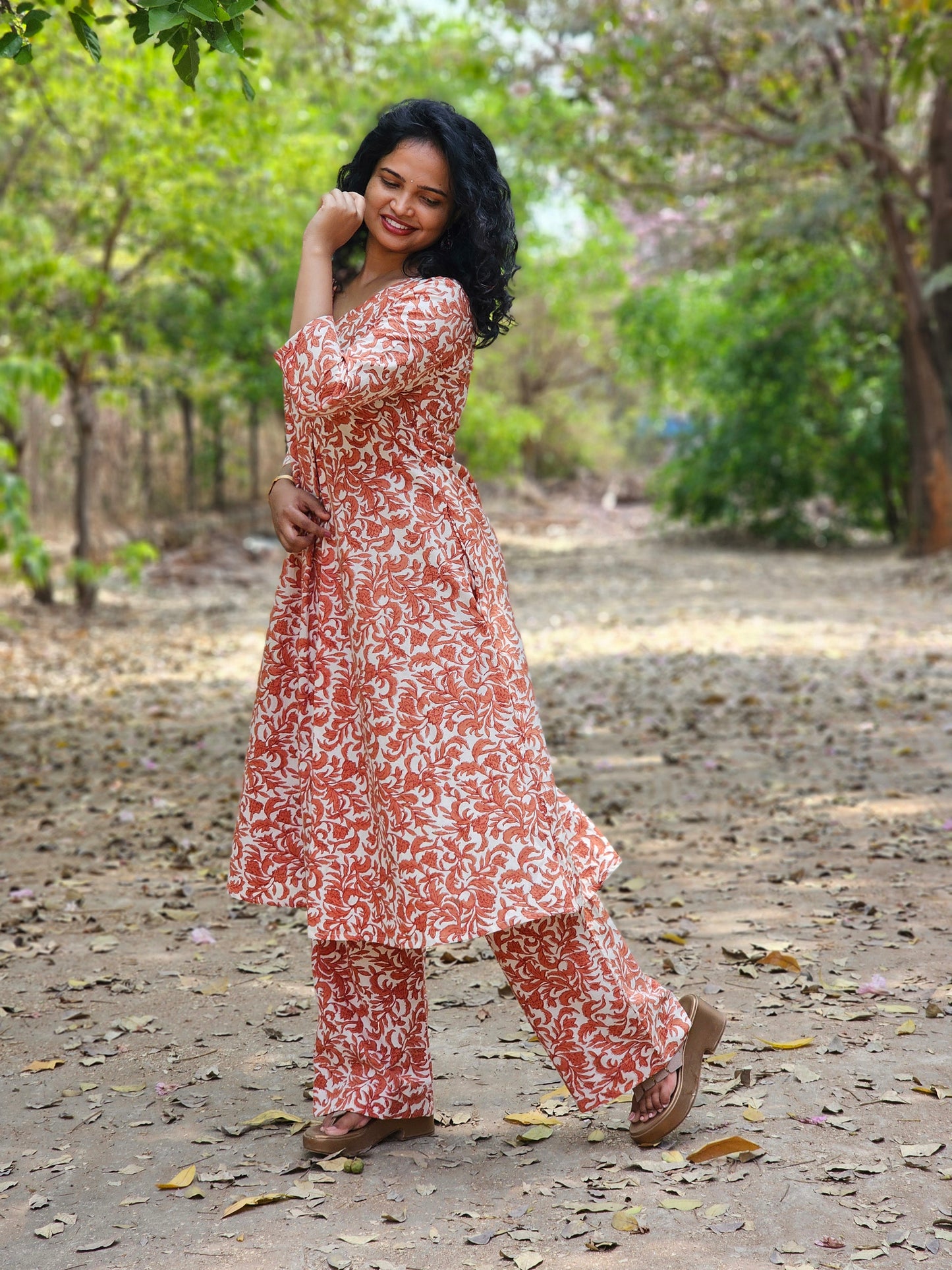 Rustic Charm  Co-Ord Kurta Set