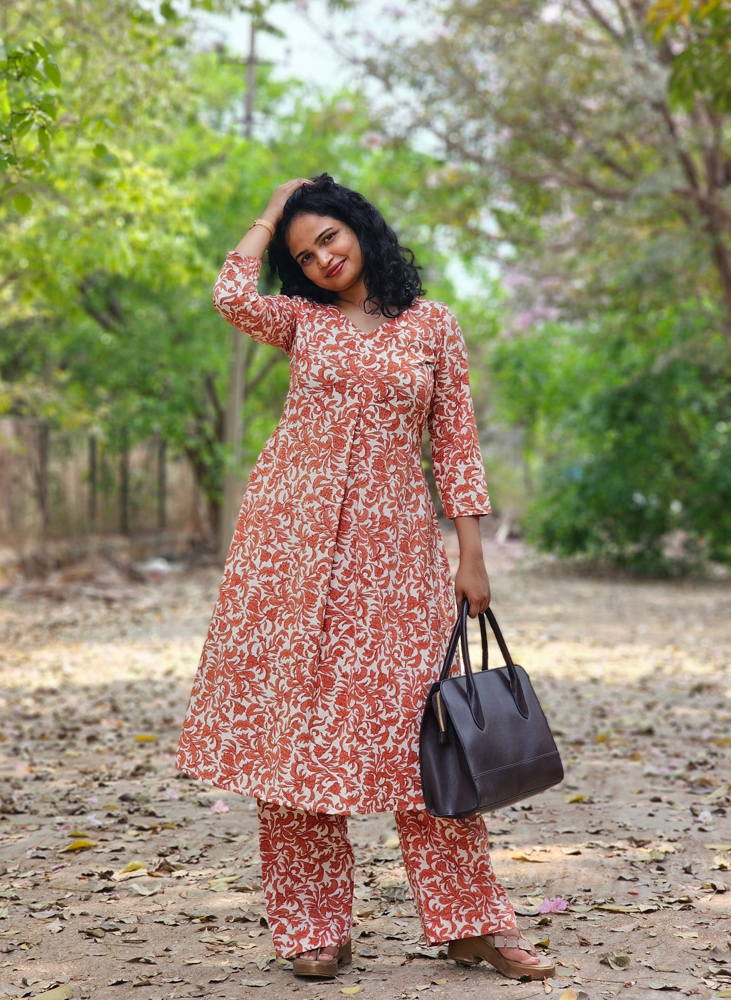 Rustic Charm  Co-Ord Kurta Set