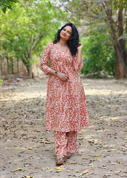 Rustic Charm  Co-Ord Kurta Set