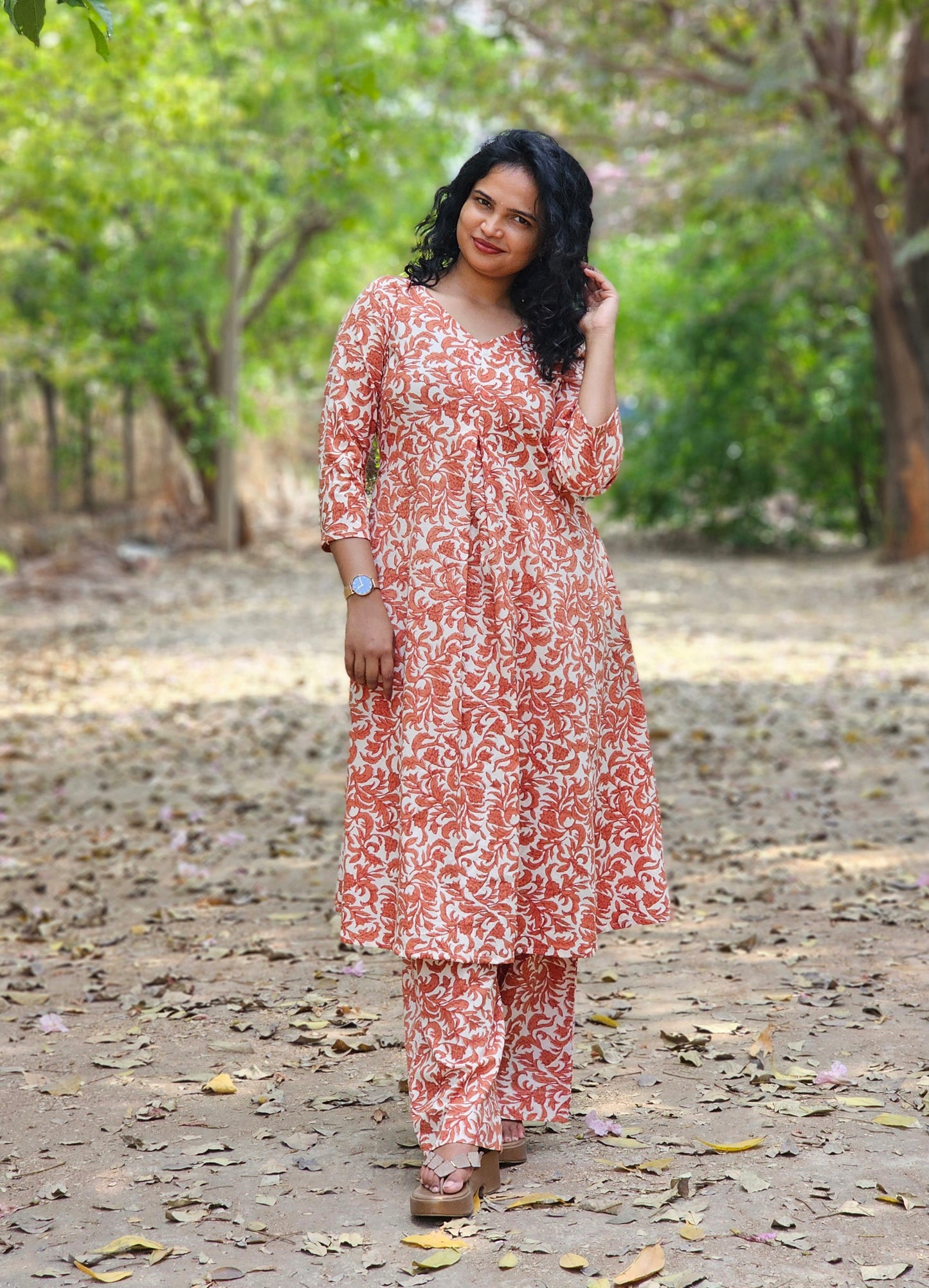 Rustic Charm  Co-Ord Kurta Set