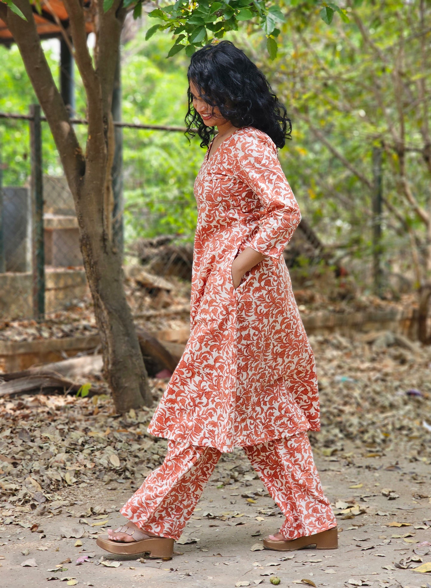 Rustic Charm  Co-Ord Kurta Set
