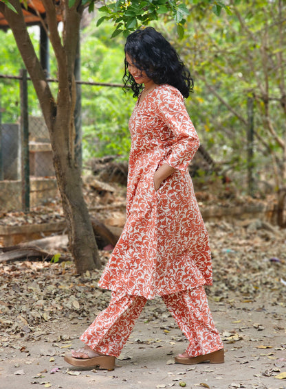 Rustic Charm  Co-Ord Kurta Set