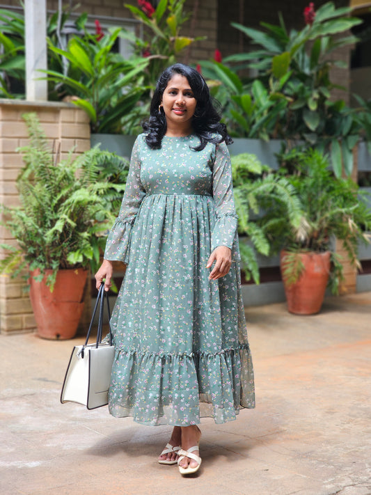 Pastel Green Grace dress